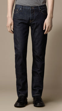 INDIGO RINSE WASH Jean slim rinçage indigo Steadman