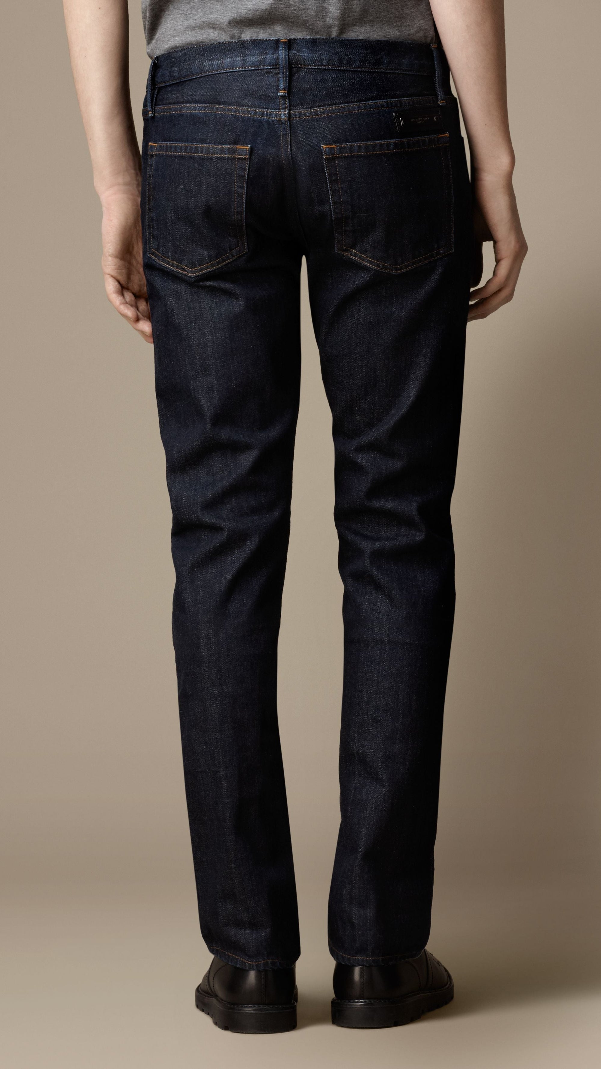 INDIGO RINSE WASH Jean slim rinçage indigo Steadman
