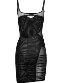 Robe en maille noire - Noir