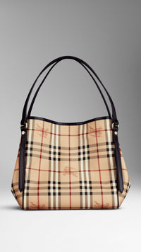 BLACK Petit Sac The Canter avec motif Haymarket check