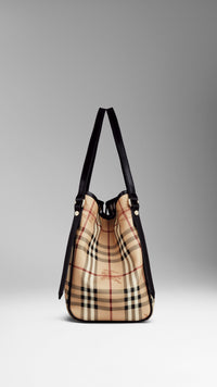 BLACK Petit Sac The Canter avec motif Haymarket check