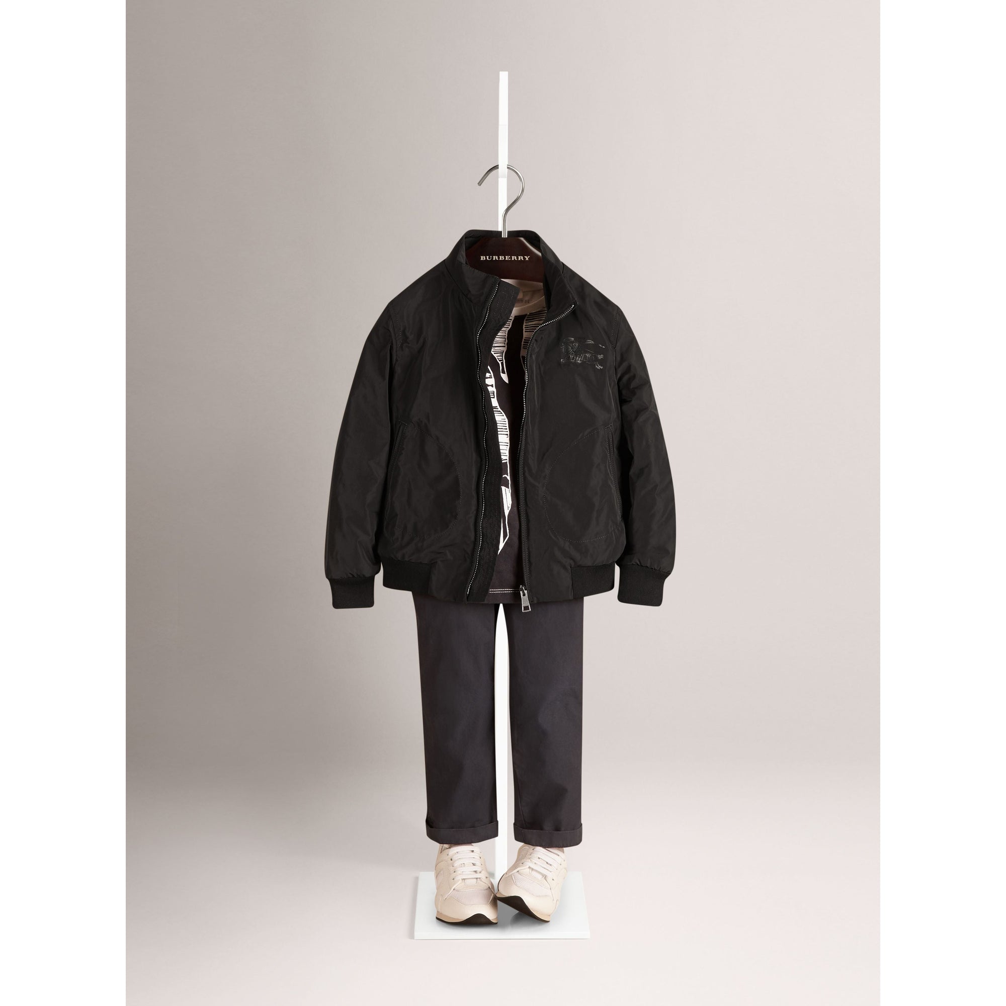 BLACK Blouson léger repliable