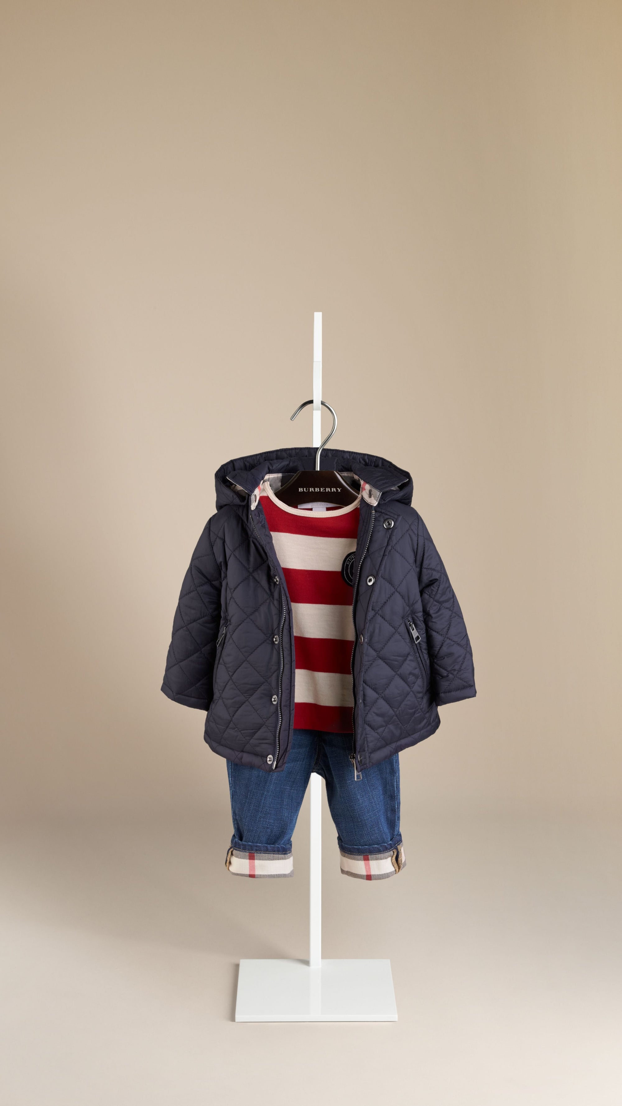 MILITARY NAVY Veste matelassée