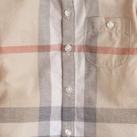 PALE CLASSIC CHECK Chemise en coton délavé à motif check