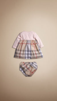 ICE PNK/P CLASSIC C Robe à touches de check