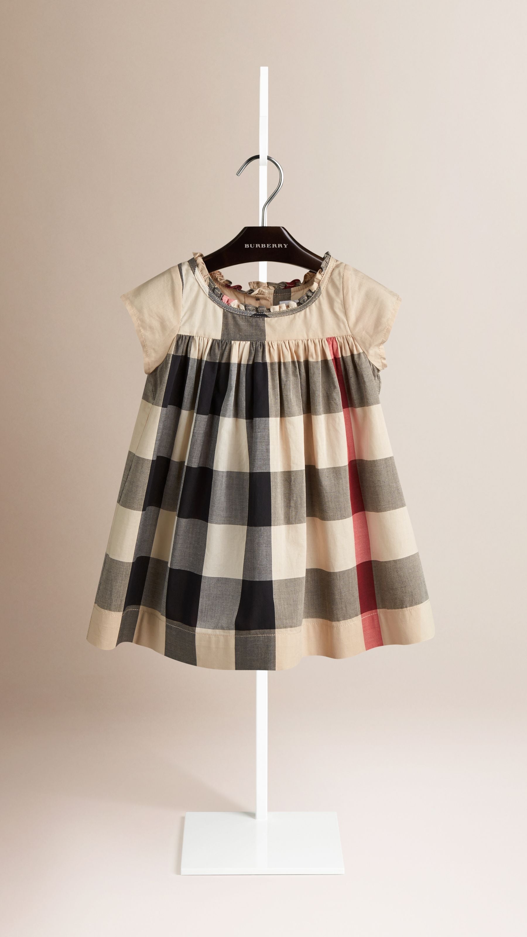 NEW CLASSIC CHECK Robe en coton en check