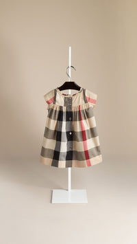 NEW CLASSIC CHECK Robe en coton en check