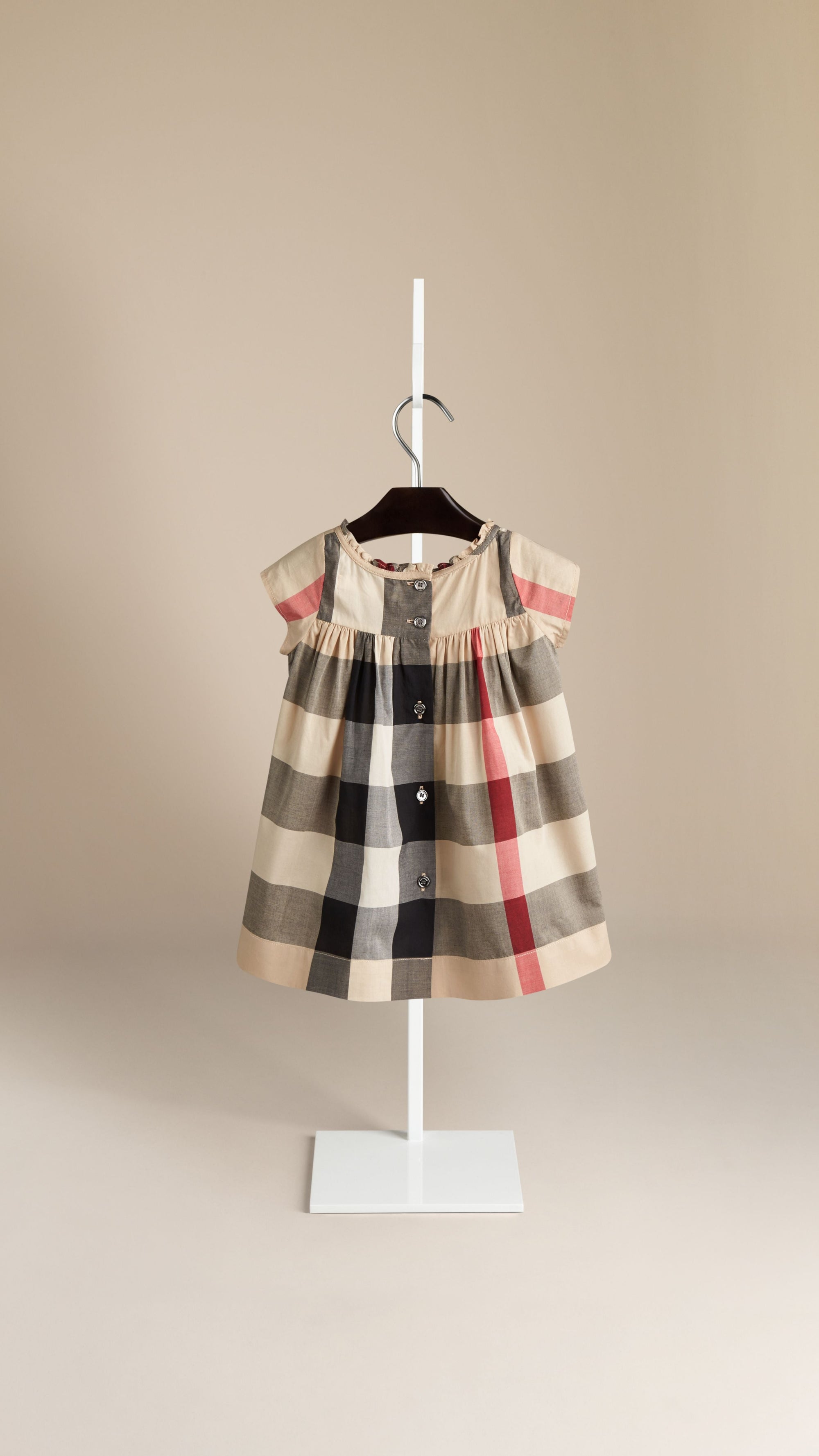 NEW CLASSIC CHECK Robe en coton en check