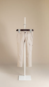 TRENCH Pantalon chino skinny en coton