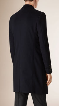 NAVY Pardessus en laine et cachemire