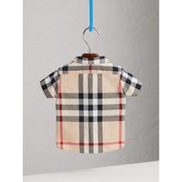 NEW CLASSIC CHECK Chemise en sergé de coton à motif check