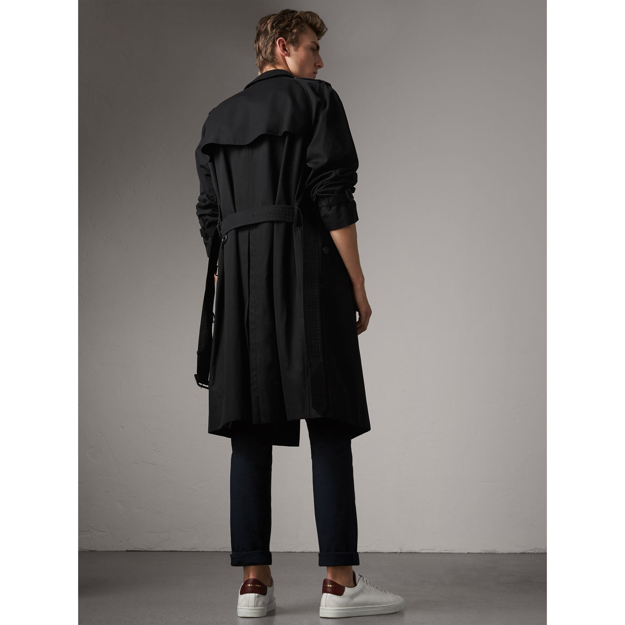 BLACK The Westminster – Trench extra-long
