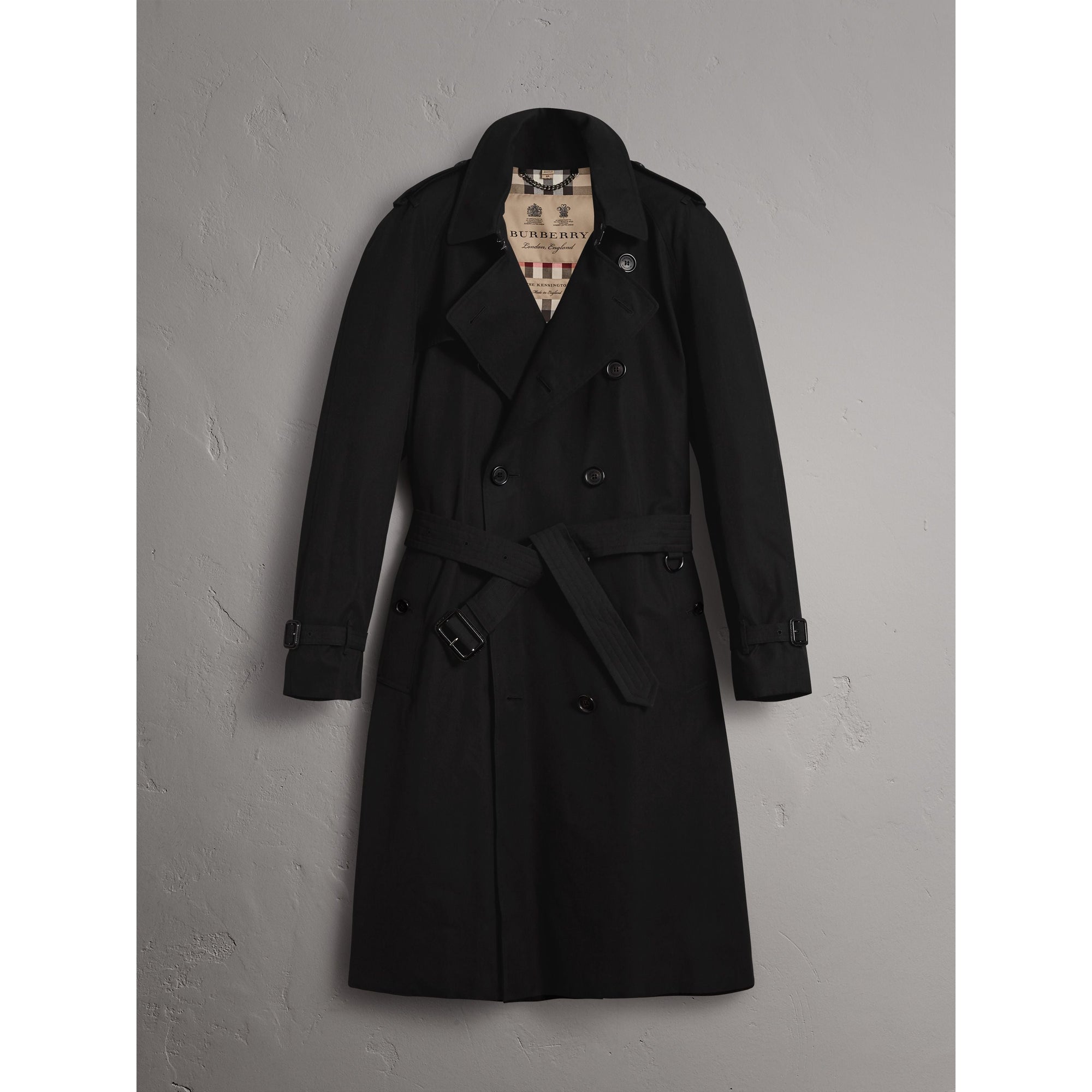BLACK The Westminster – Trench extra-long