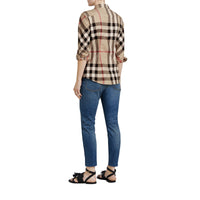 NEW CLASSIC CHECK Chemise en check coton extensible
