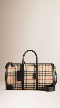 BLACK Grand sac The Alchester en Horseferry check