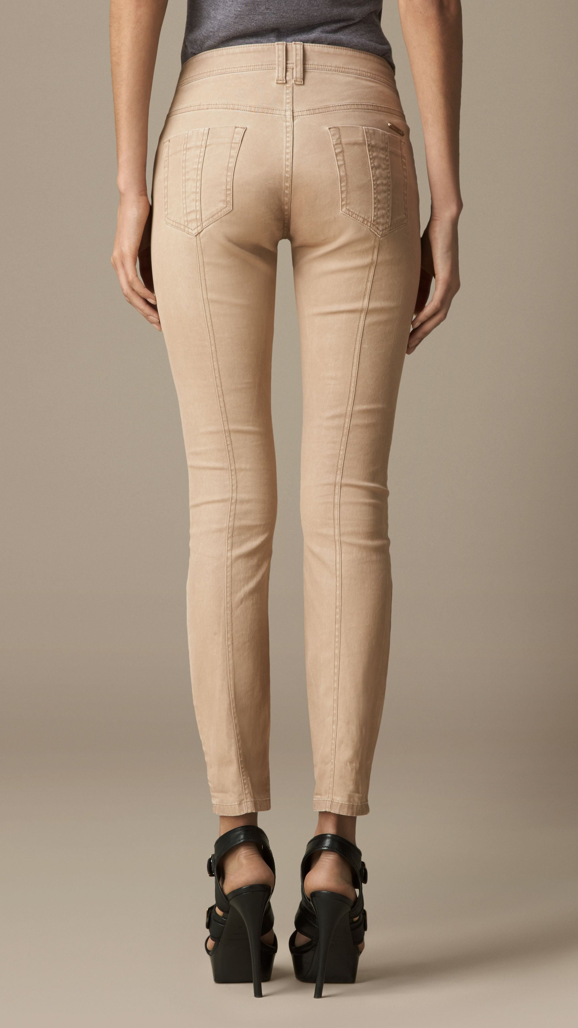 TRENCH Jean skinny peint par pulvérisation Westbourne