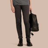 FLINT Chino de coupe slim en sergé de coton extensible