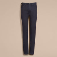 DARK INDIGO Jean slim Selvedge saturé