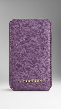 PURPLE ASTER Étui pour iPhone 5/5s en cuir London