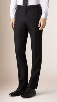 BLACK Costume de coupe moderne en laine