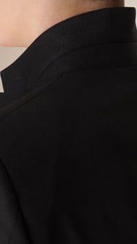 BLACK Costume de coupe moderne en laine