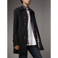 BLACK Paletot en gabardine de coton