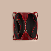 HONEY/PARADE RED Petit Sac The Canter avec motif Horseferry check et éléments en cuir