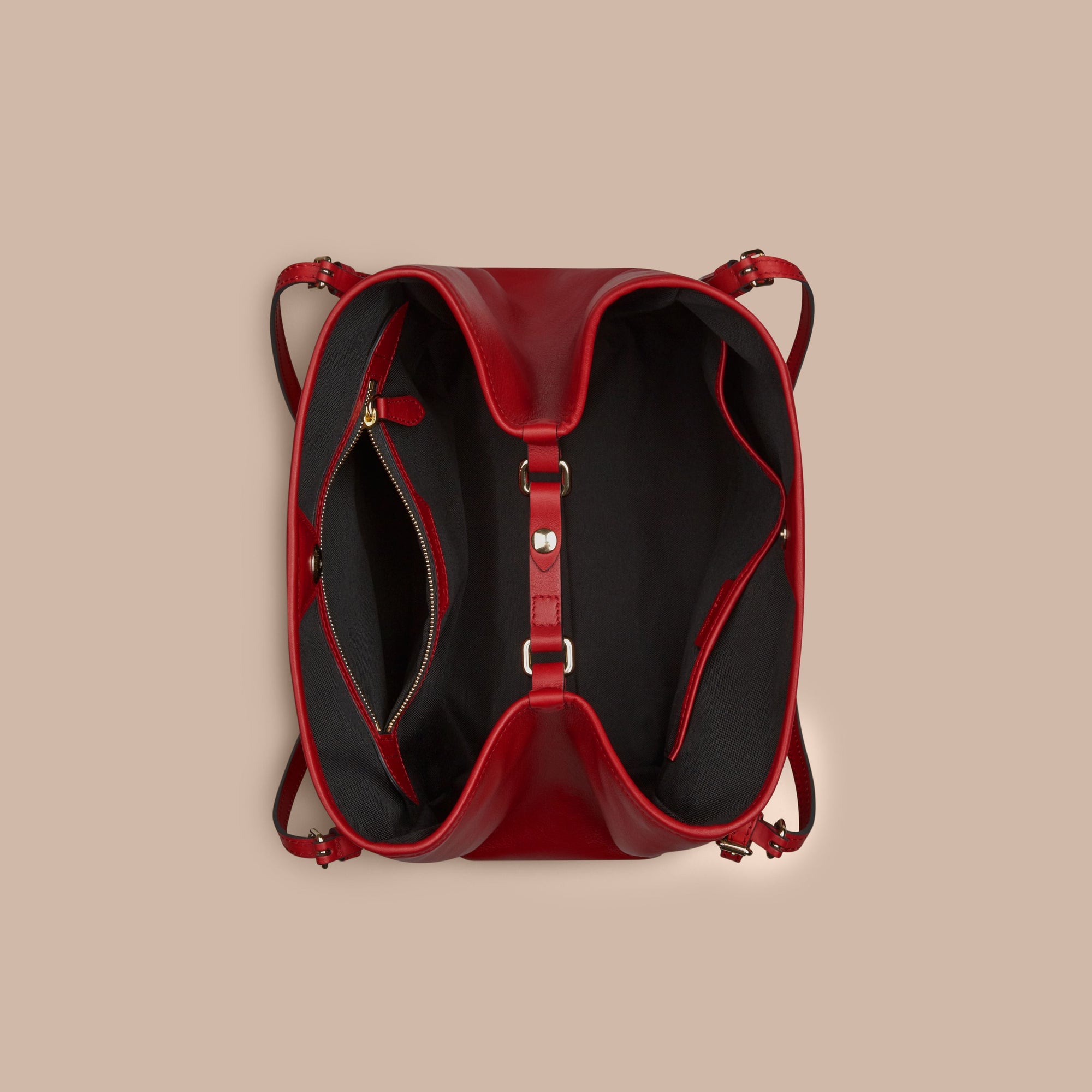HONEY/PARADE RED Petit Sac The Canter avec motif Horseferry check et éléments en cuir