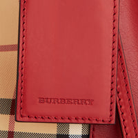 HONEY/PARADE RED Petit Sac The Canter avec motif Horseferry check et éléments en cuir