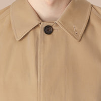 HONEY Paletot long en gabardine de coton