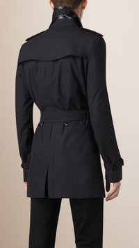 NAVY Trench-coat en gabardine de coton
