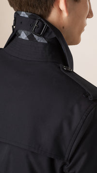 NAVY Trench-coat en gabardine de coton