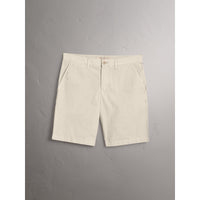 STONE Short chino en popeline de coton