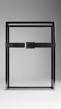 CHARCOAL/BLACK Ceinture réversible à motif Horseferry check