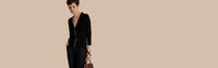 BLACK Cardigan en laine avec patte à motif check