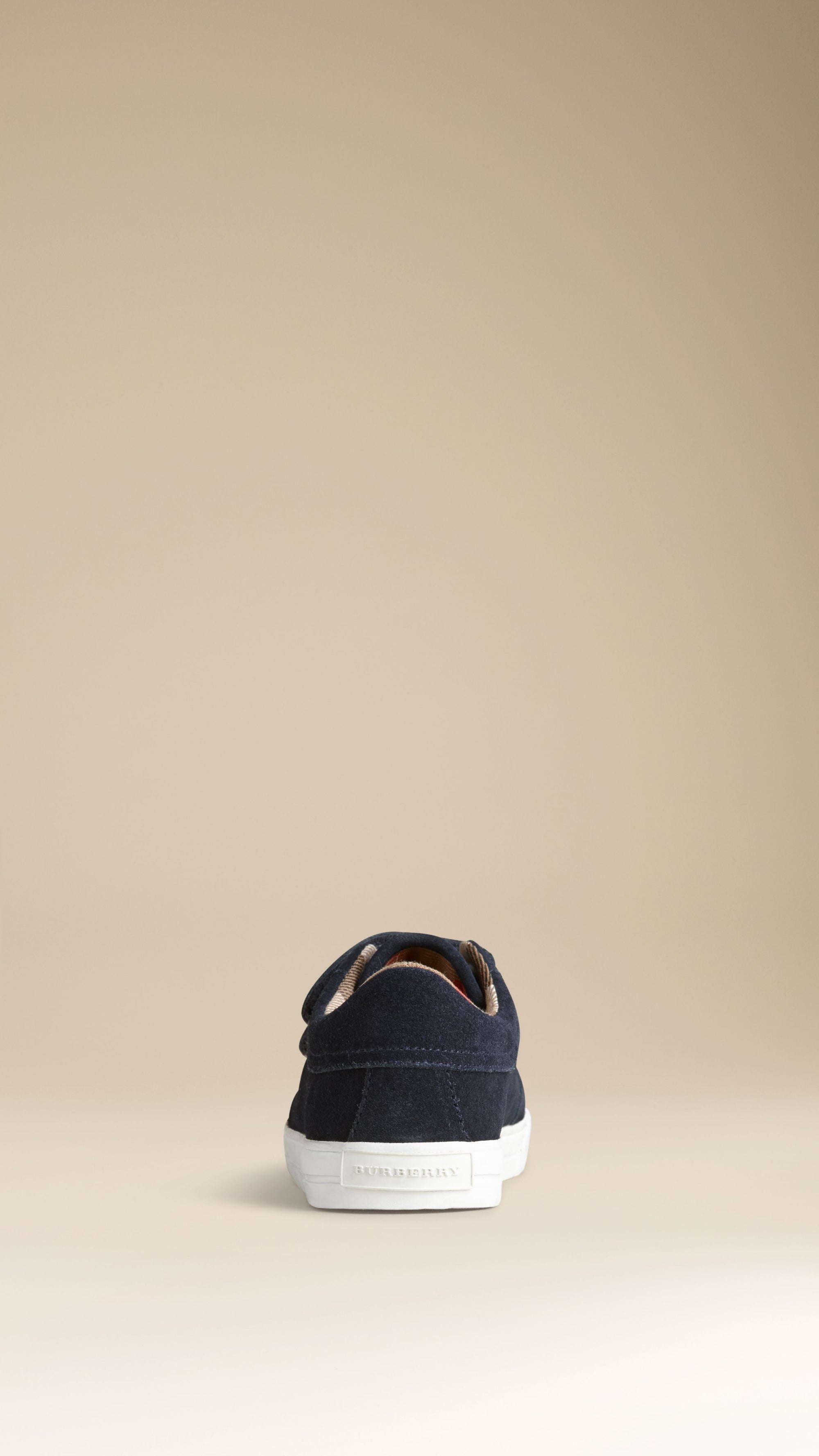 NAVY Baskets en daim