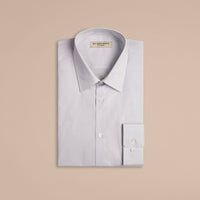 CITY GREY Chemise vichy moderne en popeline de coton