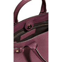 Petit sac The Banner en cuir et coton House check - Baie de Sureau