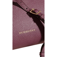 Petit sac The Banner en cuir et coton House check - Baie de Sureau
