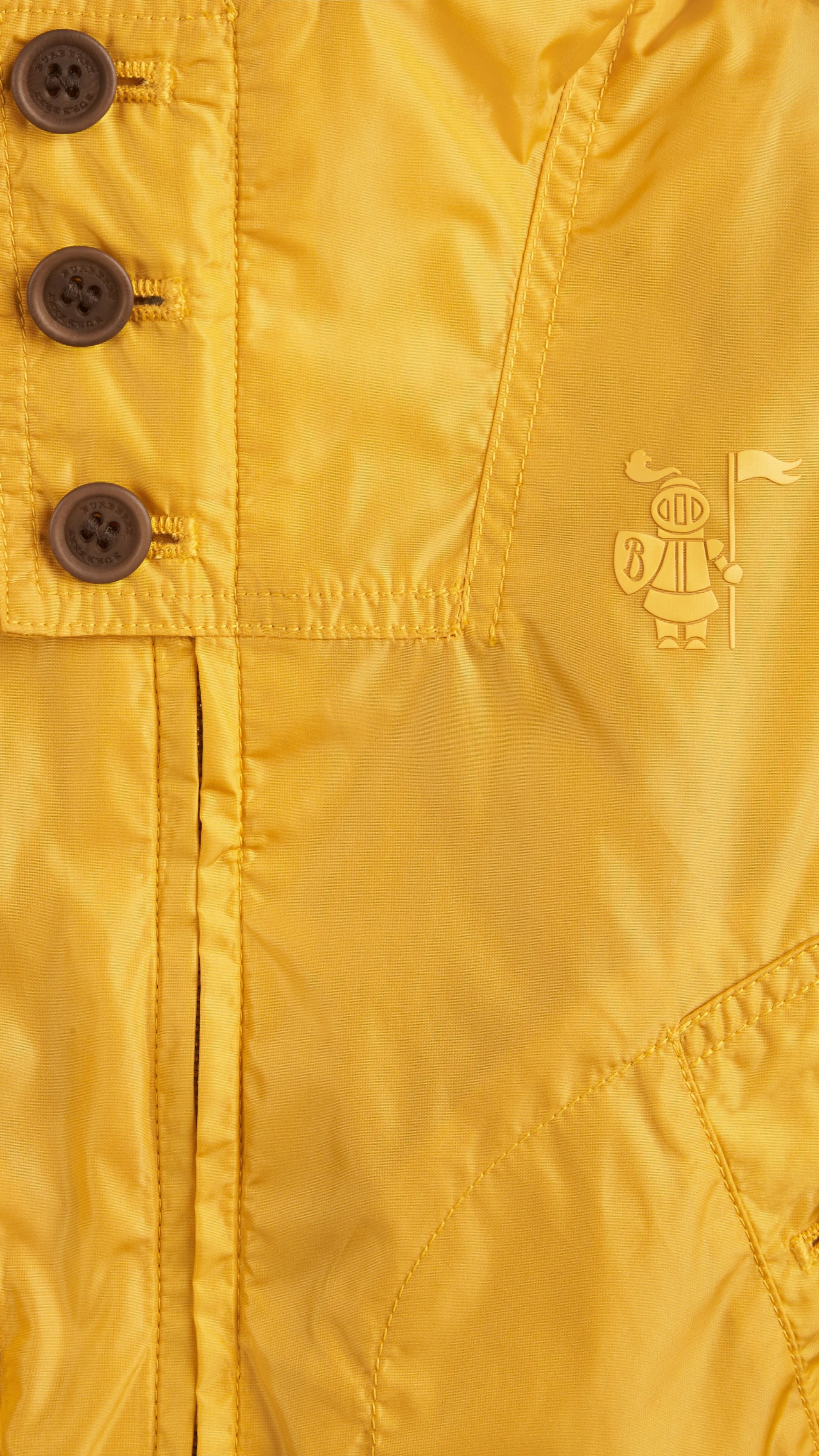 AMBER YELLOW Veste à capuche avec fermeture frontale zippée et doublure à motif check