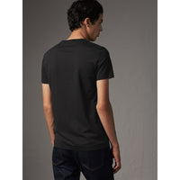 BLACK T-shirt en jersey de coton