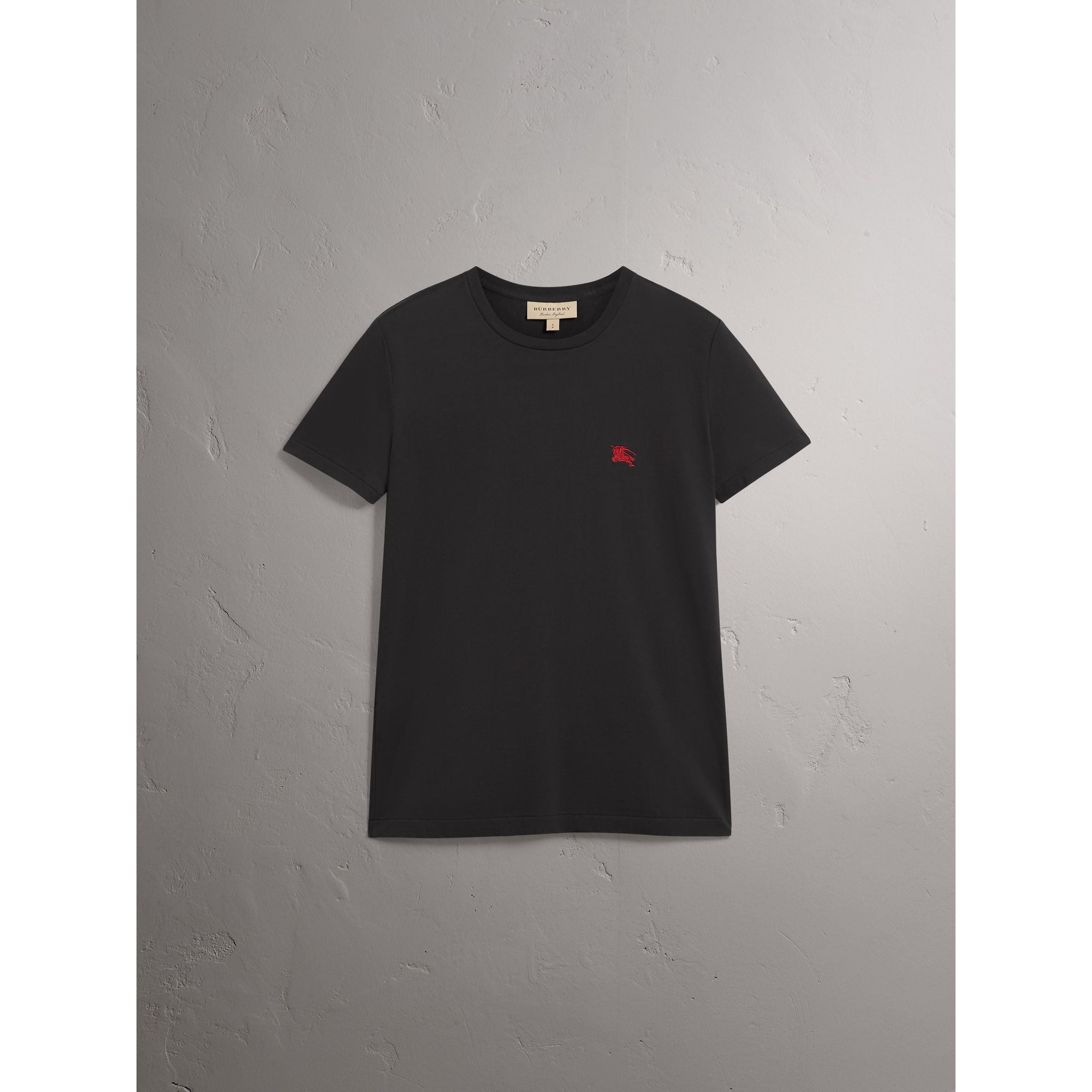 BLACK T-shirt en jersey de coton