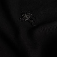 BLACK Polo en piqué de coton