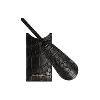 Chausse-pied en alligator - Noir