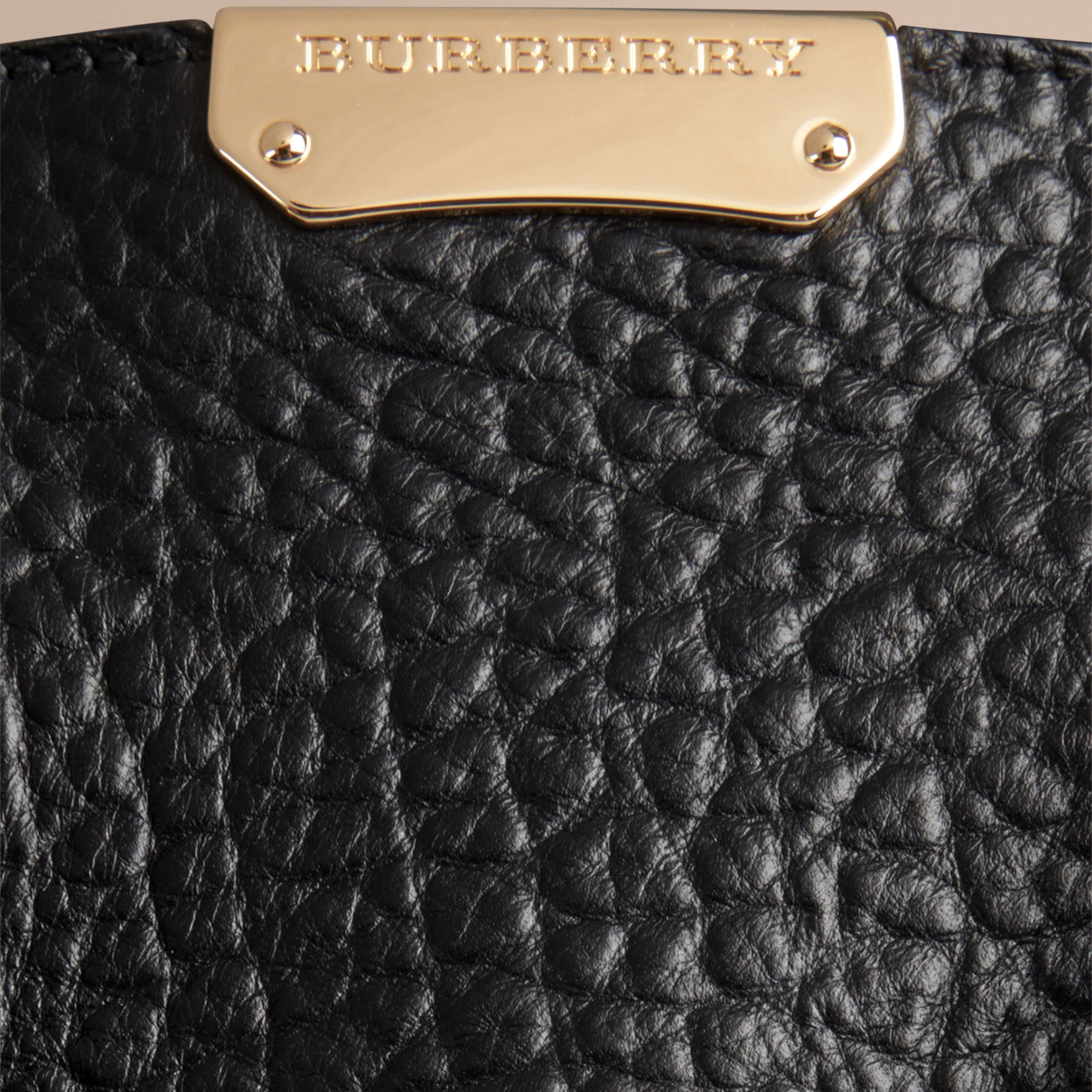 BLACK Sac medium The Clifton en cuir grainé emblématique