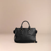 BLACK Sac medium The Clifton en cuir grainé emblématique
