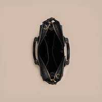 BLACK Sac medium The Clifton en cuir grainé emblématique
