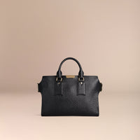 BLACK Sac medium The Clifton en cuir grainé emblématique