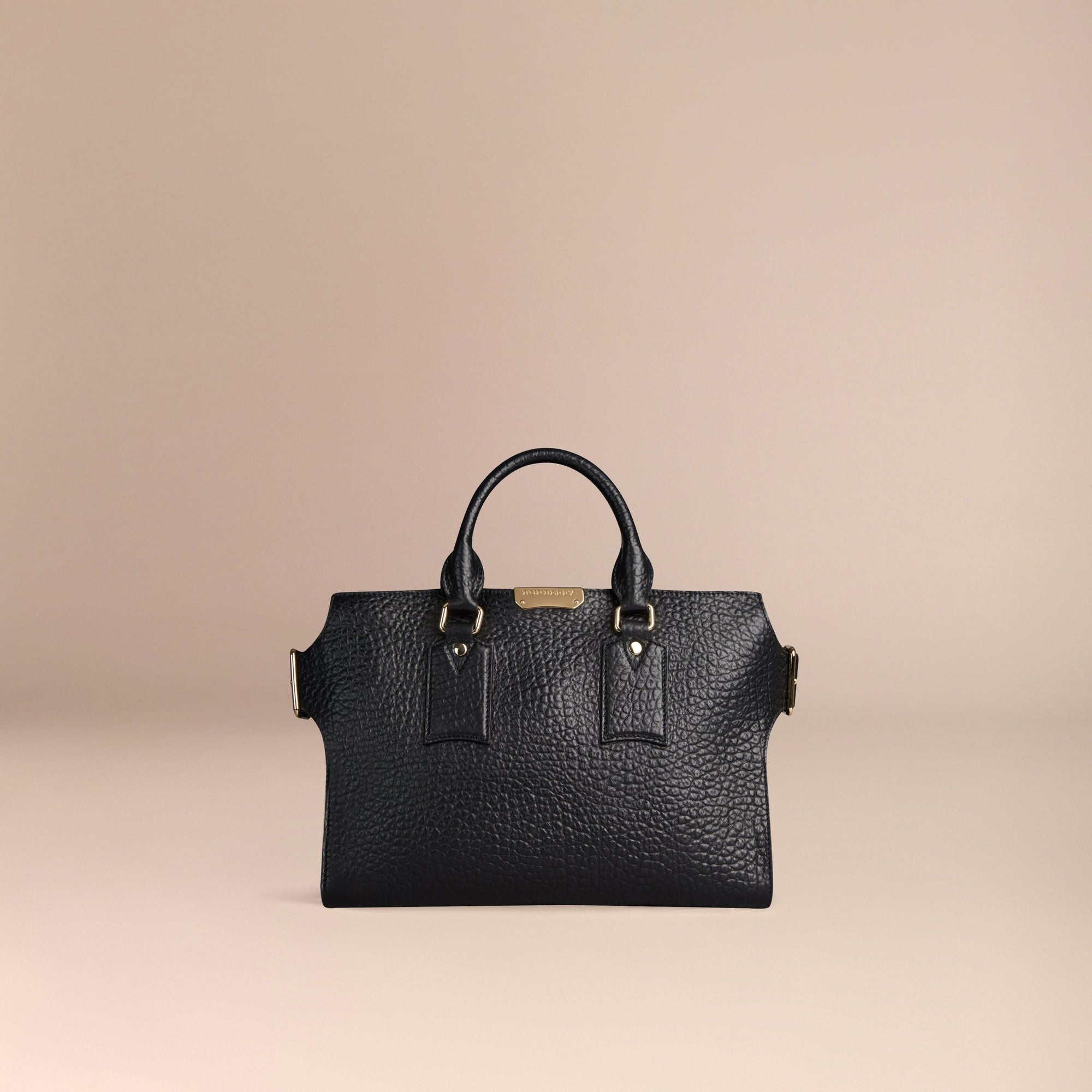 BLACK Sac medium The Clifton en cuir grainé emblématique