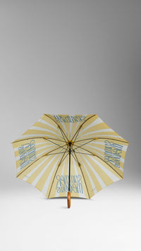 DAFFODIL YELLOW Parapluie canne à imprimé couverture de livre